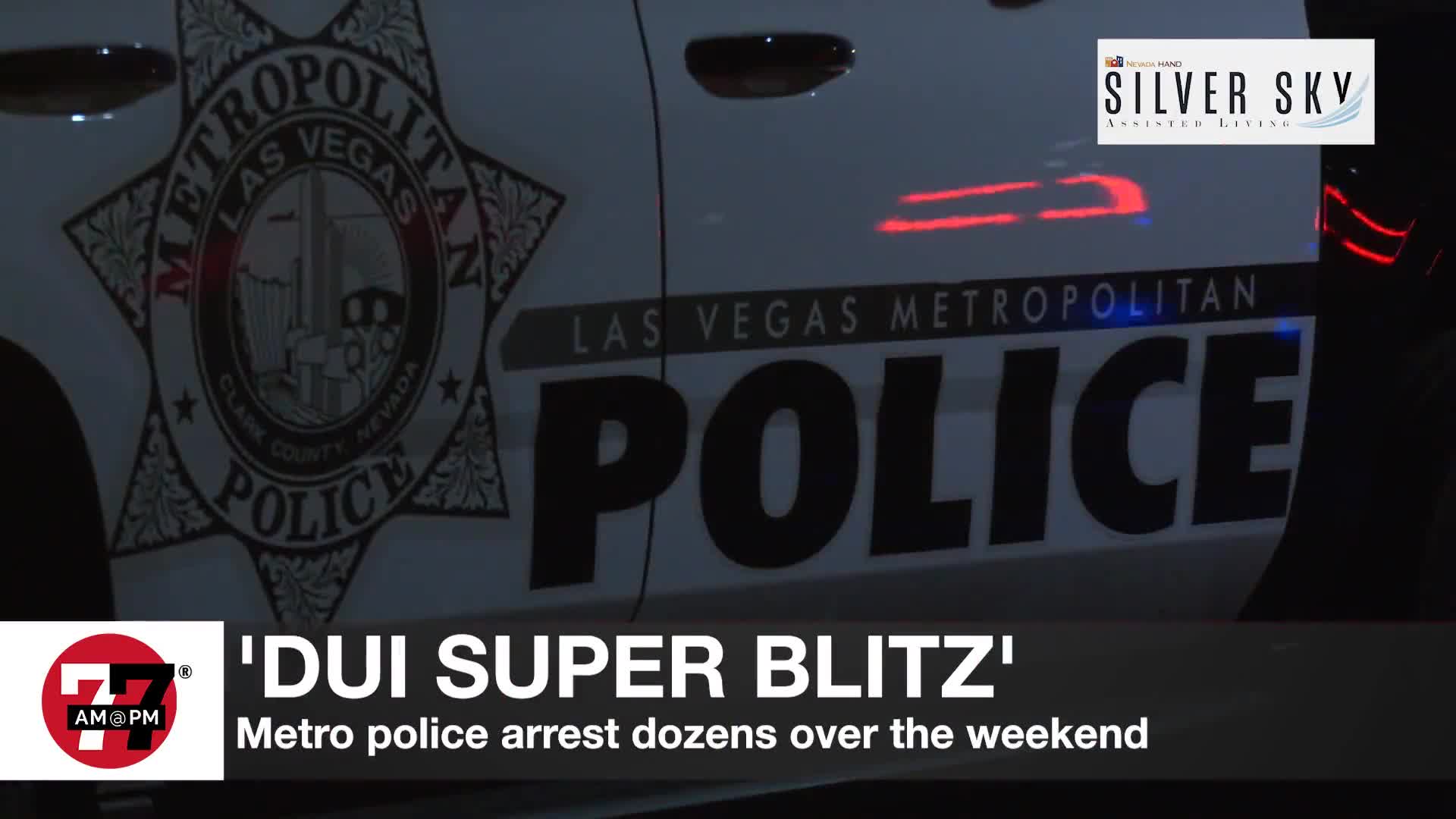 Las Vegas police’s Labor Day ‘DUI Blitz’ results in 4 dozen arrests