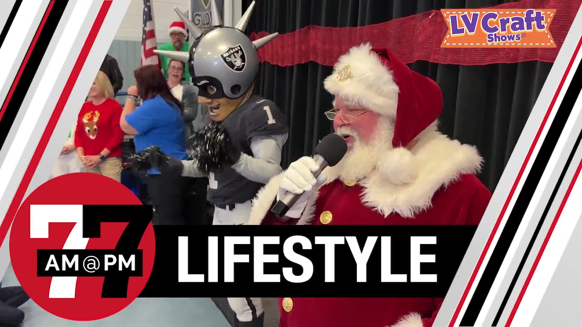 ‘He’s a rock star’: Santa’s visit to Henderson school prompts kids’ screams, cheers