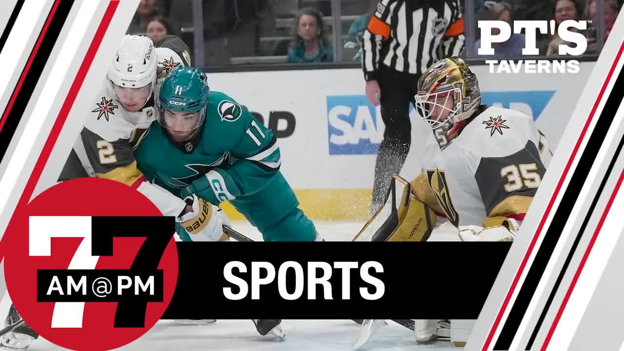 GOLDEN KNIGHTS BEAT SHARKS 4-2